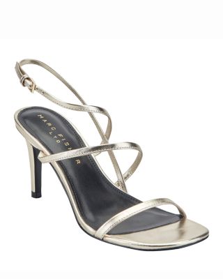 Marc Fisher Ltd. Women's Denzi Round Toe Dress Strappy Sandals