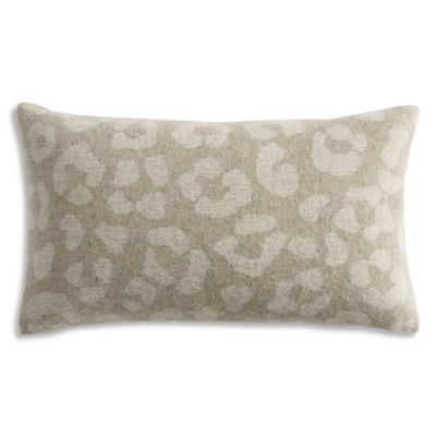 Faux Cashmere Decorative Pillow, 14" x 30"