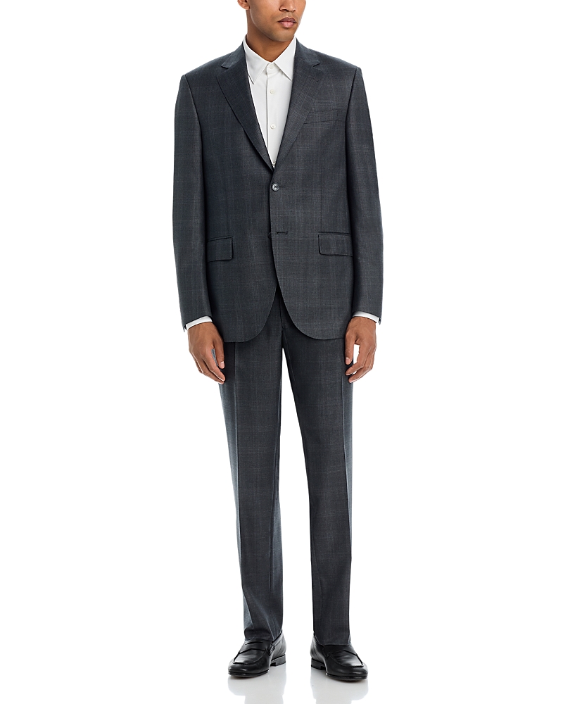 Peter Millar Flynn Classic Fit Tonal Plaid Suit