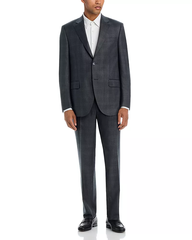 Peter Millar Flynn Classic Fit Tonal Plaid Suit