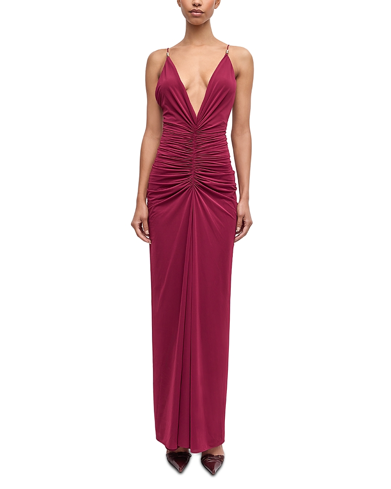 Ronny Kobo Anya Ruched Gown