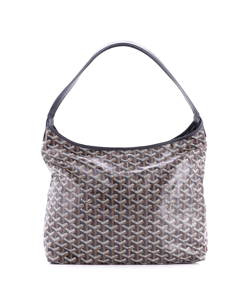 Pre-Owned Goyard Boheme Hobo Coated Canvas