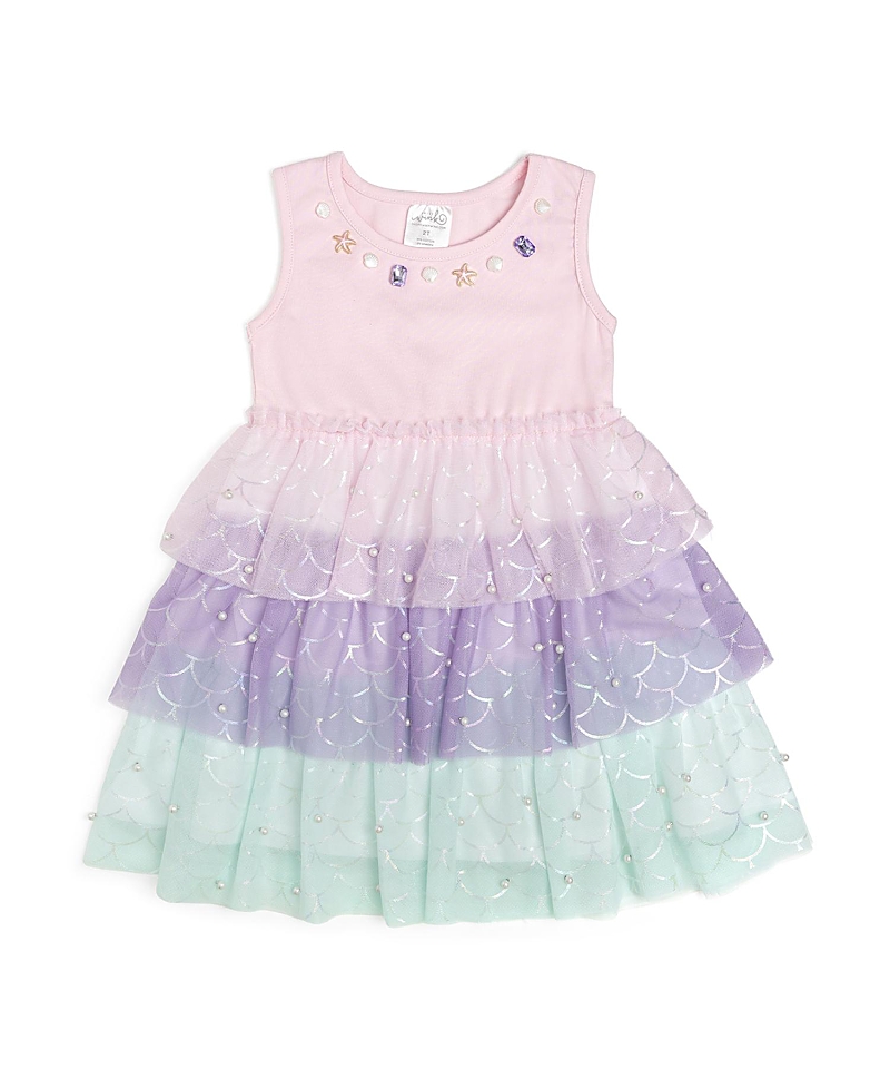 Sweet Wink Girls' Mermaid Pearl Tank Tutu Dress - Baby, Little Kid, Big Kid