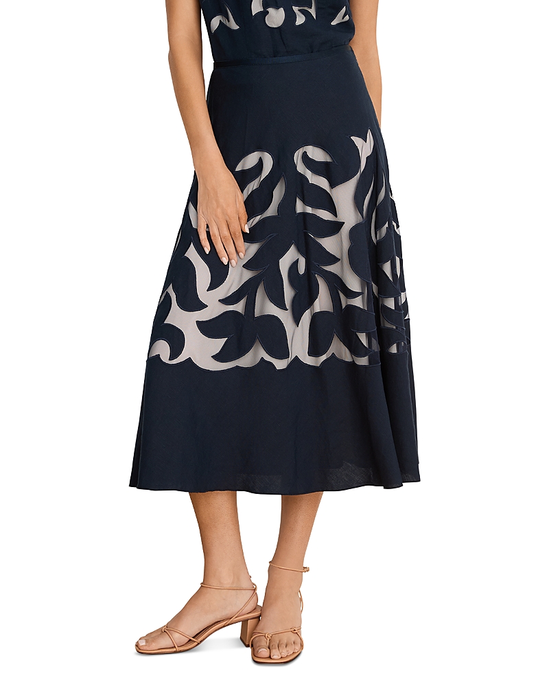 Nic+Zoe Antibes Cutout Skirt
