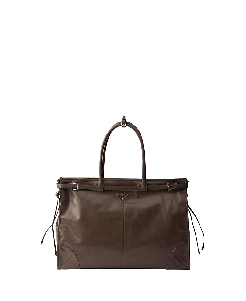 Prada Bonnie Leather Tote Bag