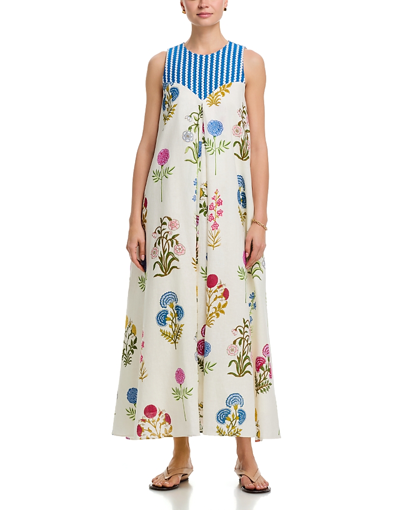 Elie Tahari The Eleanor Linen Dress