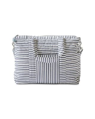 Striped Weekender Bag