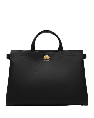 Cotswolds Check Leather Tote