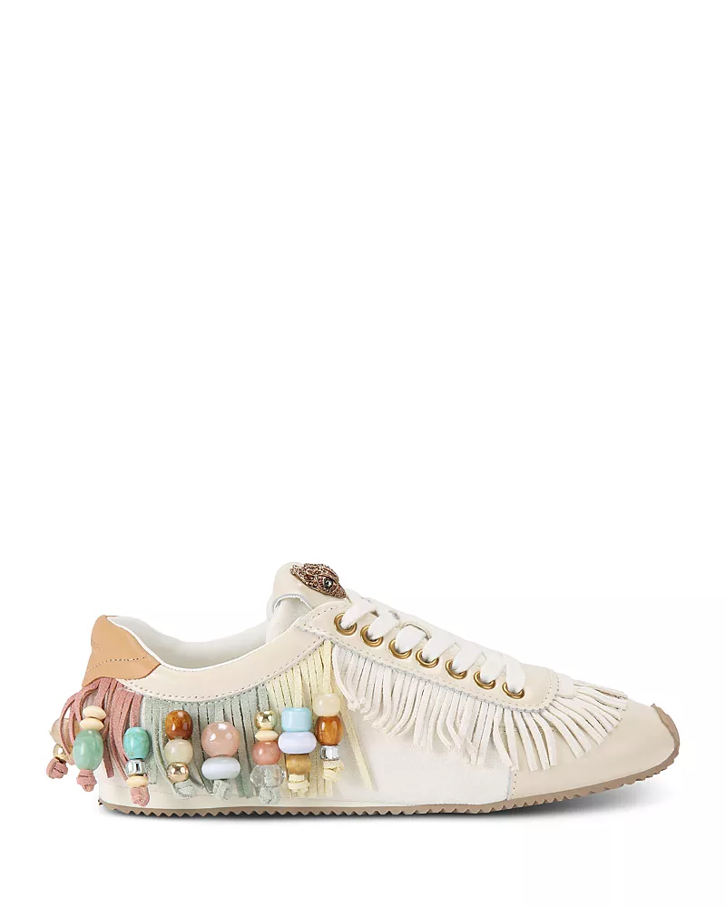 Kurt Geiger London Women's Islington Beaded Tassel Sneakers