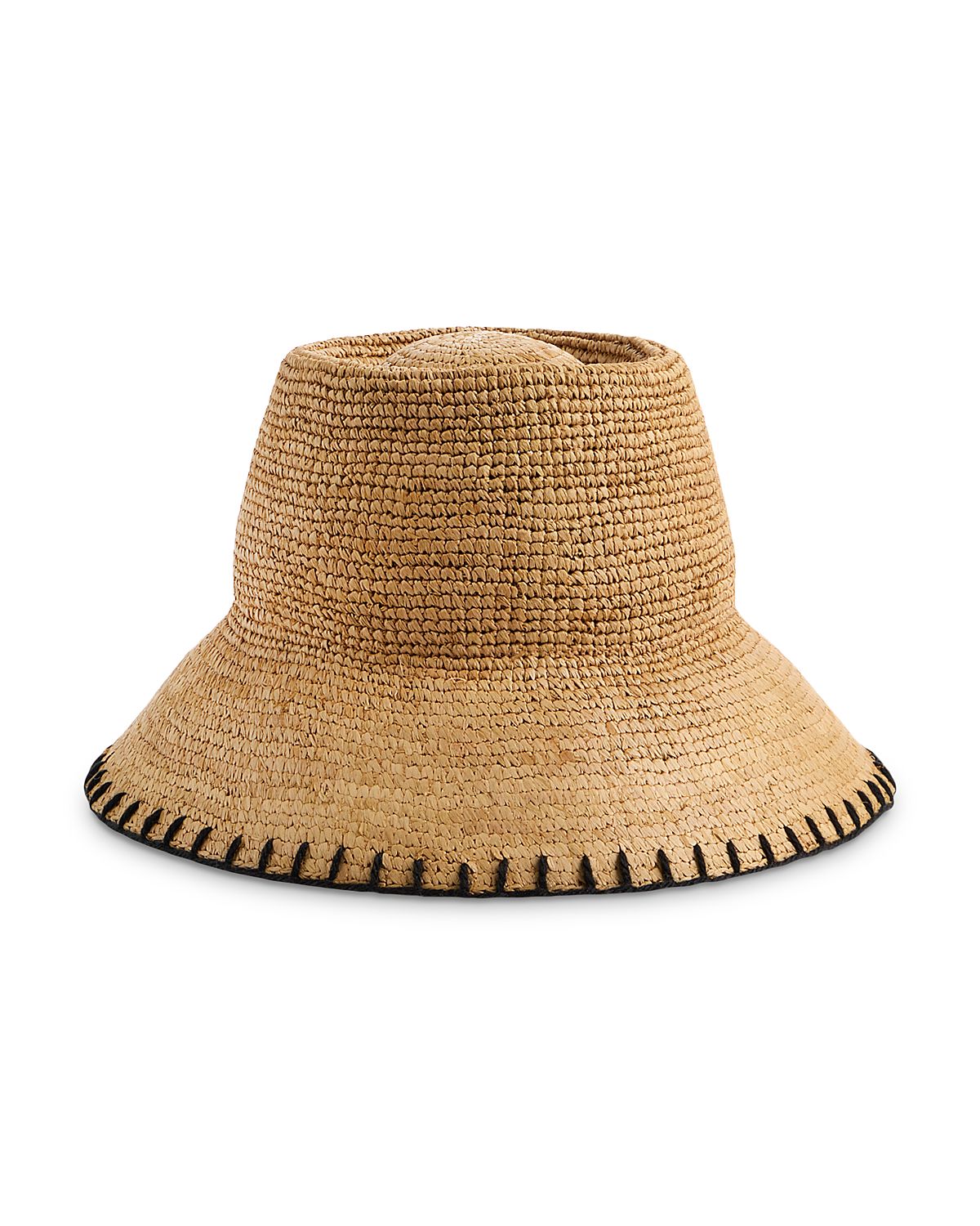 Madewell Blanket Stitch Raffia Straw Sun Hat