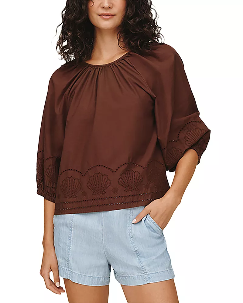 Bella Dahl Short Raglan Sleeve Top