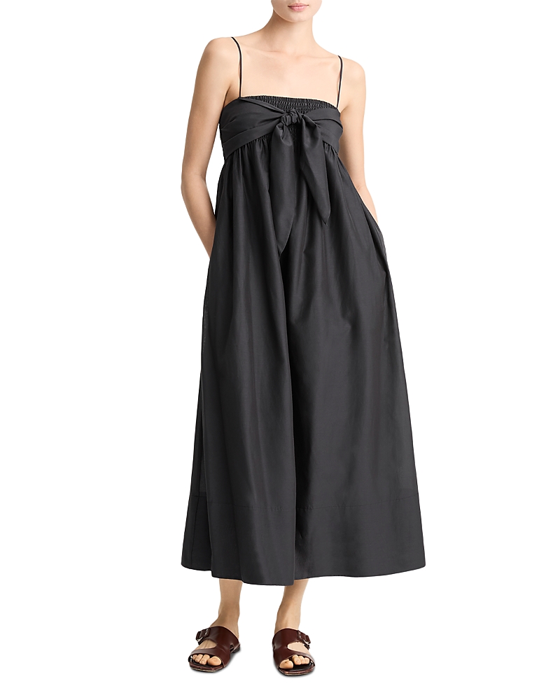 Vince Tie Smocked Cami Dress