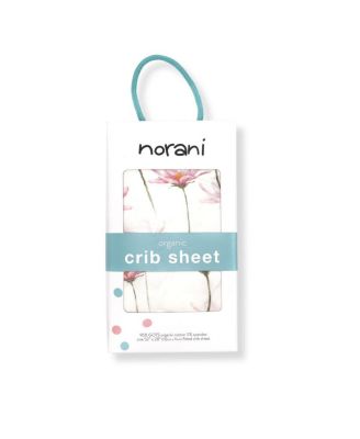  Unisex Organic Fitted Crib Sheet- Baby