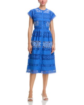 The Ava Lace Inset Dress