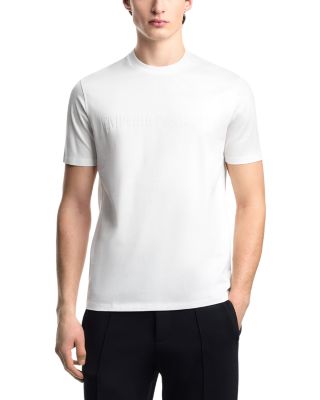 Essential Cotton T Shirt with Jacquard Logo
