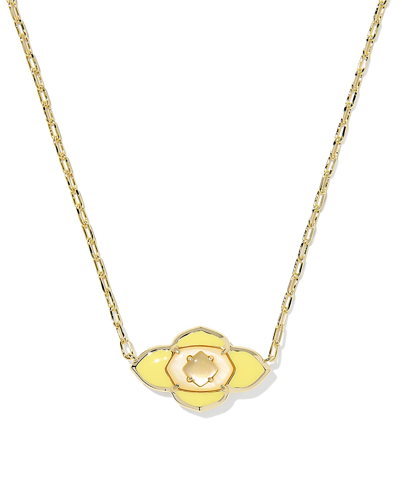 Kendra Scott Abbie Medallion Pendant Necklace, 16-19