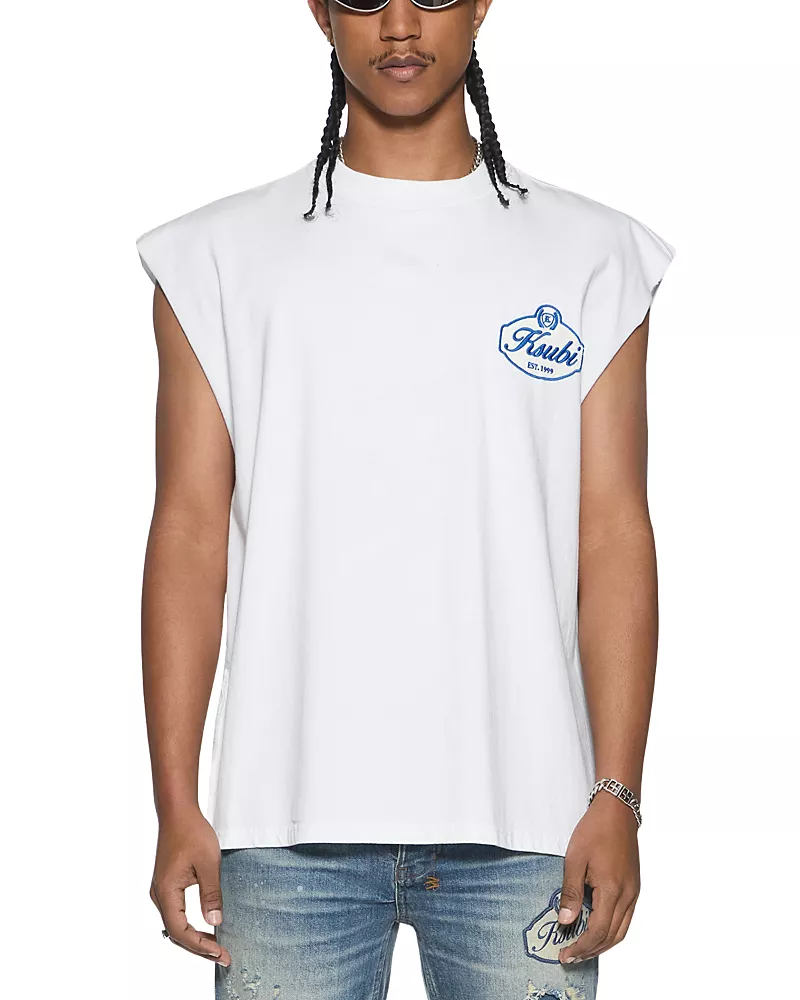 Ksubi Klasse 99 Sleeveless Logo T-Shirt
