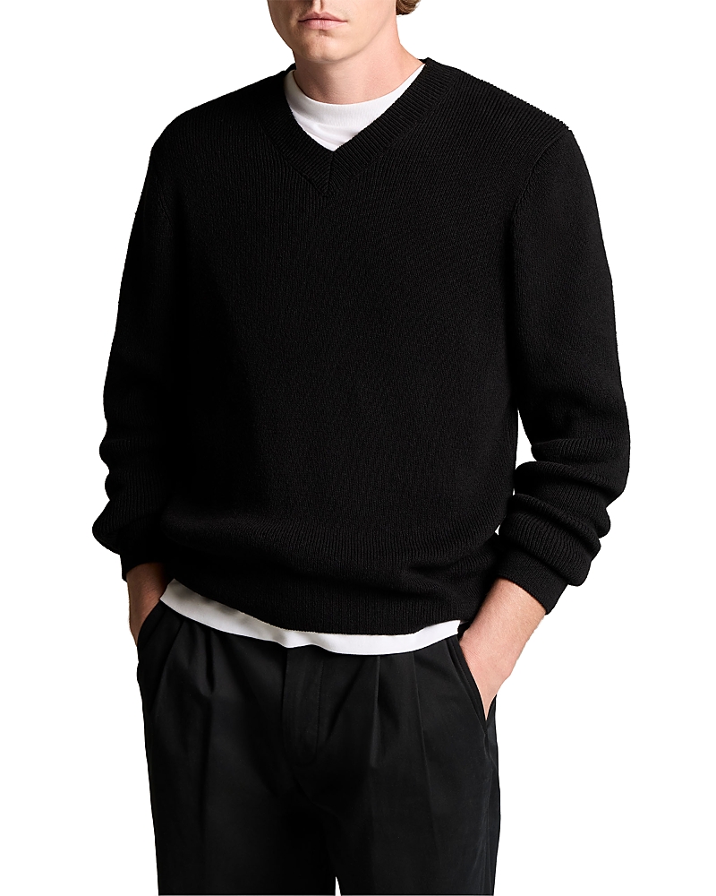 Vince Spring Rib V-Neck Sweater