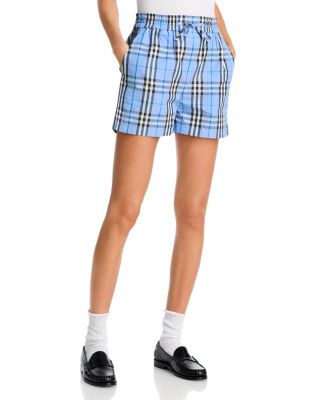 Evelyn Check Shorts