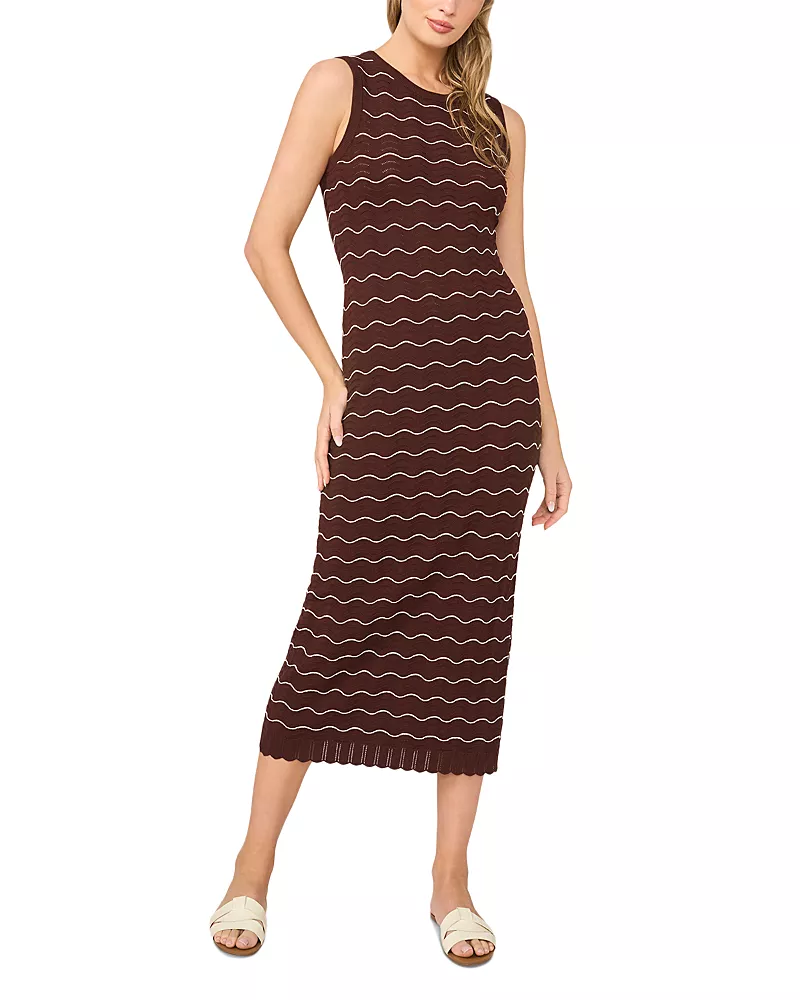 Ted Baker Sophie Sleeveless Scallop Ripple Dress