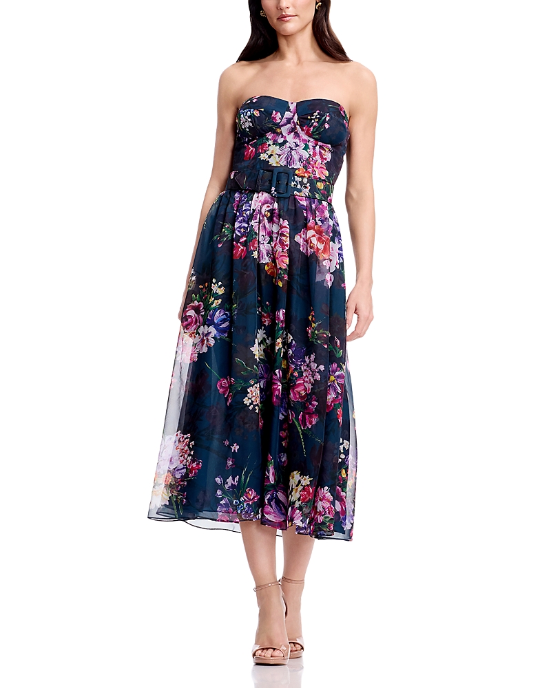 Dress the Population Jenny Strapless Sweetheart Fit & Flare Dress