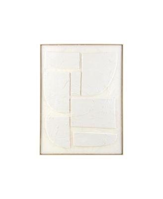 Kako Framed Art with Natural Brown Frame Finish