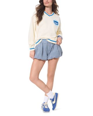 Varsity V Neck Sweatshirt