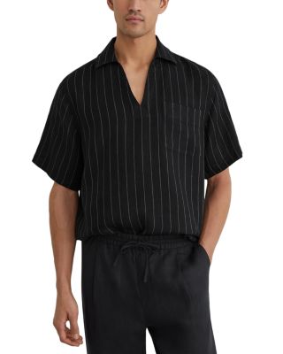 Quest Linen Pinstripe Shirt