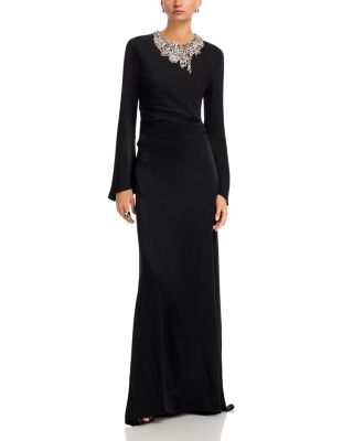 Party Jewels Satin Gown