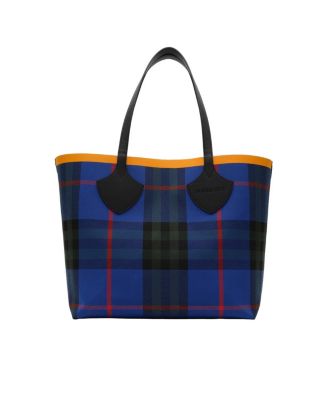 Large Check Tote