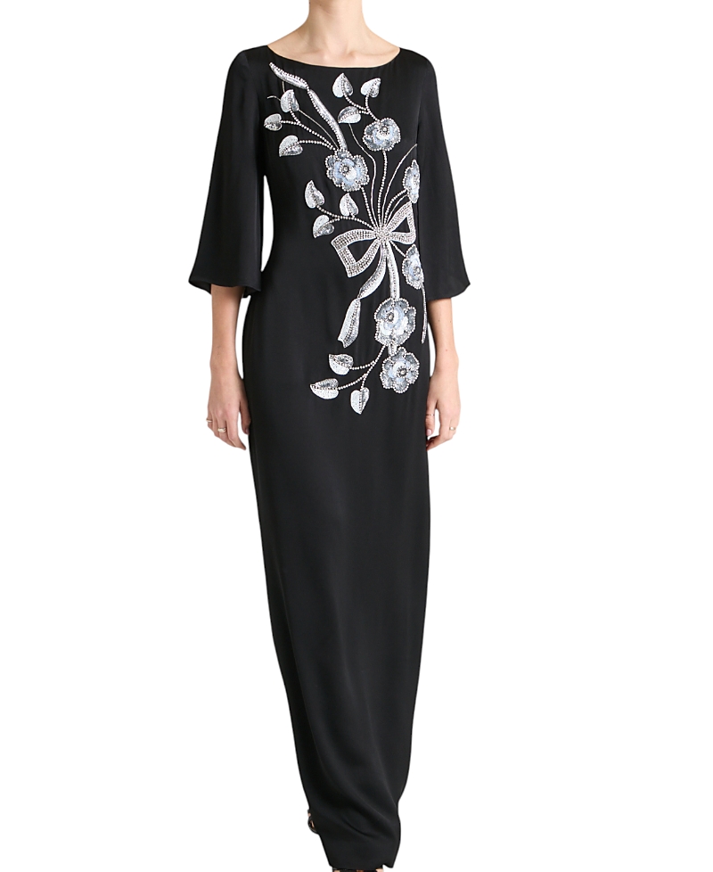 Temperley London Women's Lana Sleeved Gown