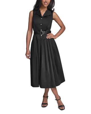 Belted Midi Dress