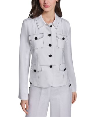 Karl Lagerfeld Paris Four Pocket Jacket