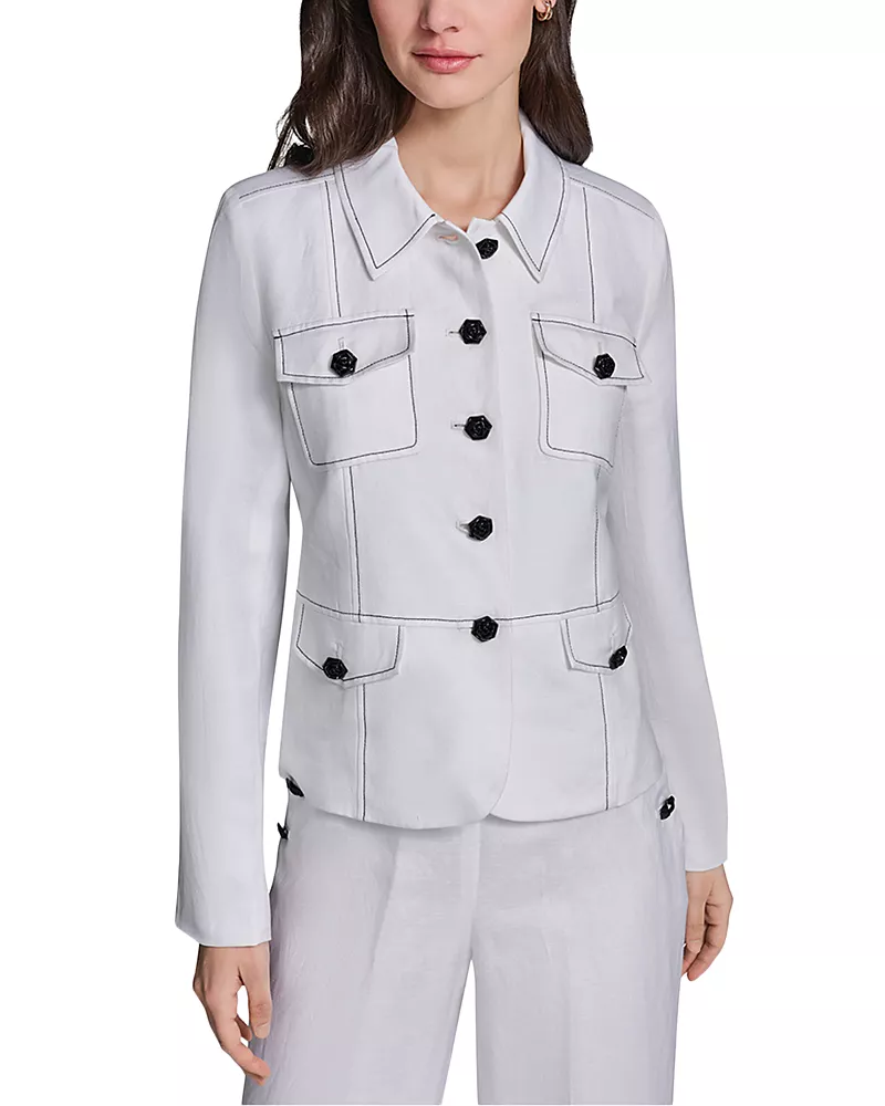 Karl Lagerfeld Paris Four Pocket Jacket