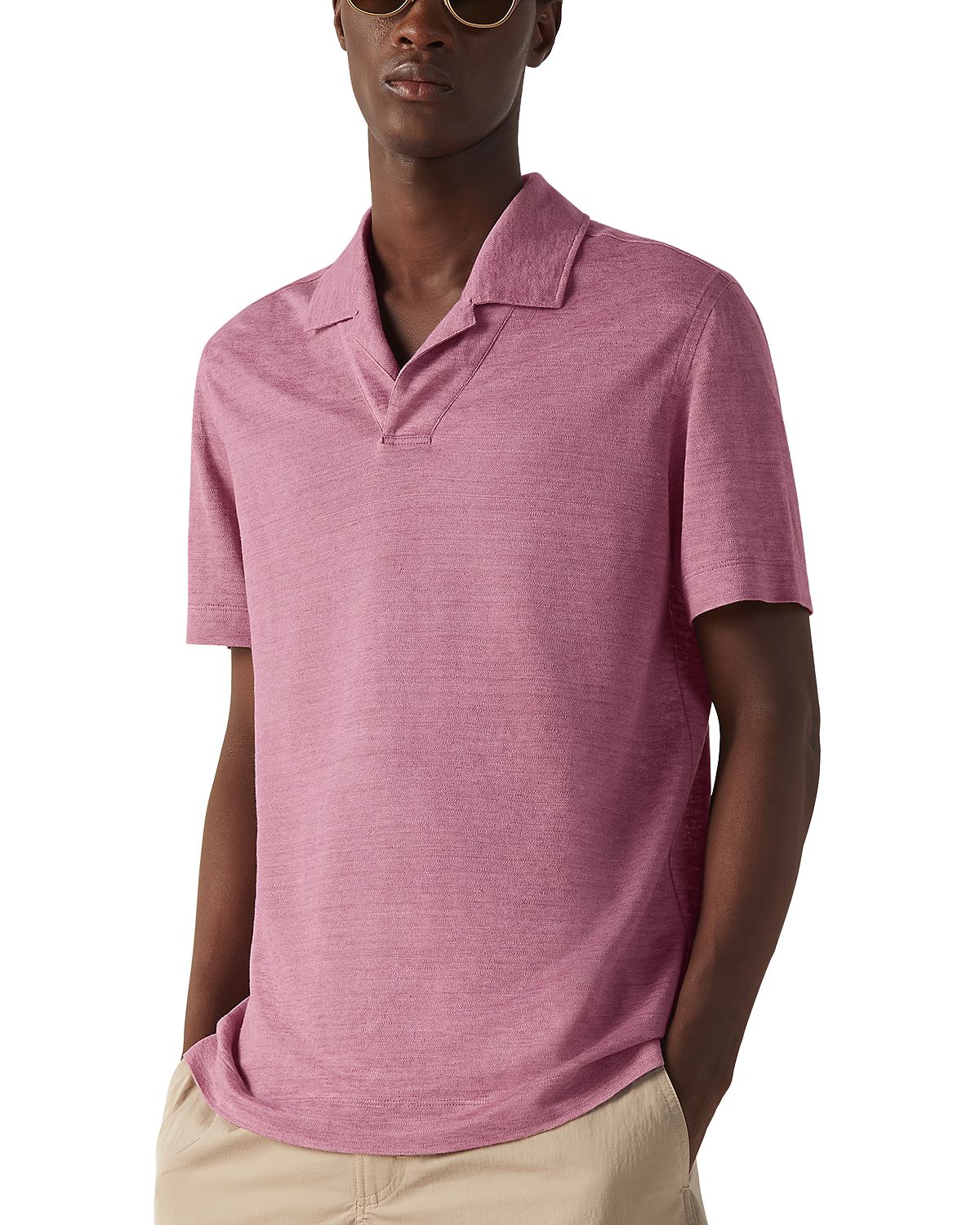 Zegna Oasi Lino Polo Shirt