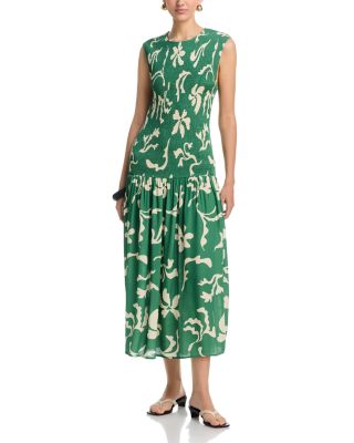 Leilani Smocked Maxi Dress