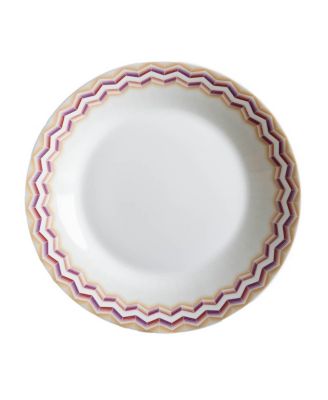  Zig Zag Soup Plate, Set of 2