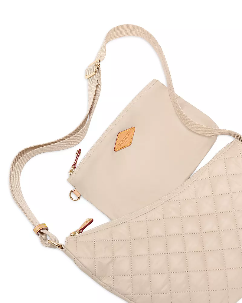 Mz Wallace Metro Smile Small Quilted Crossbody Bag