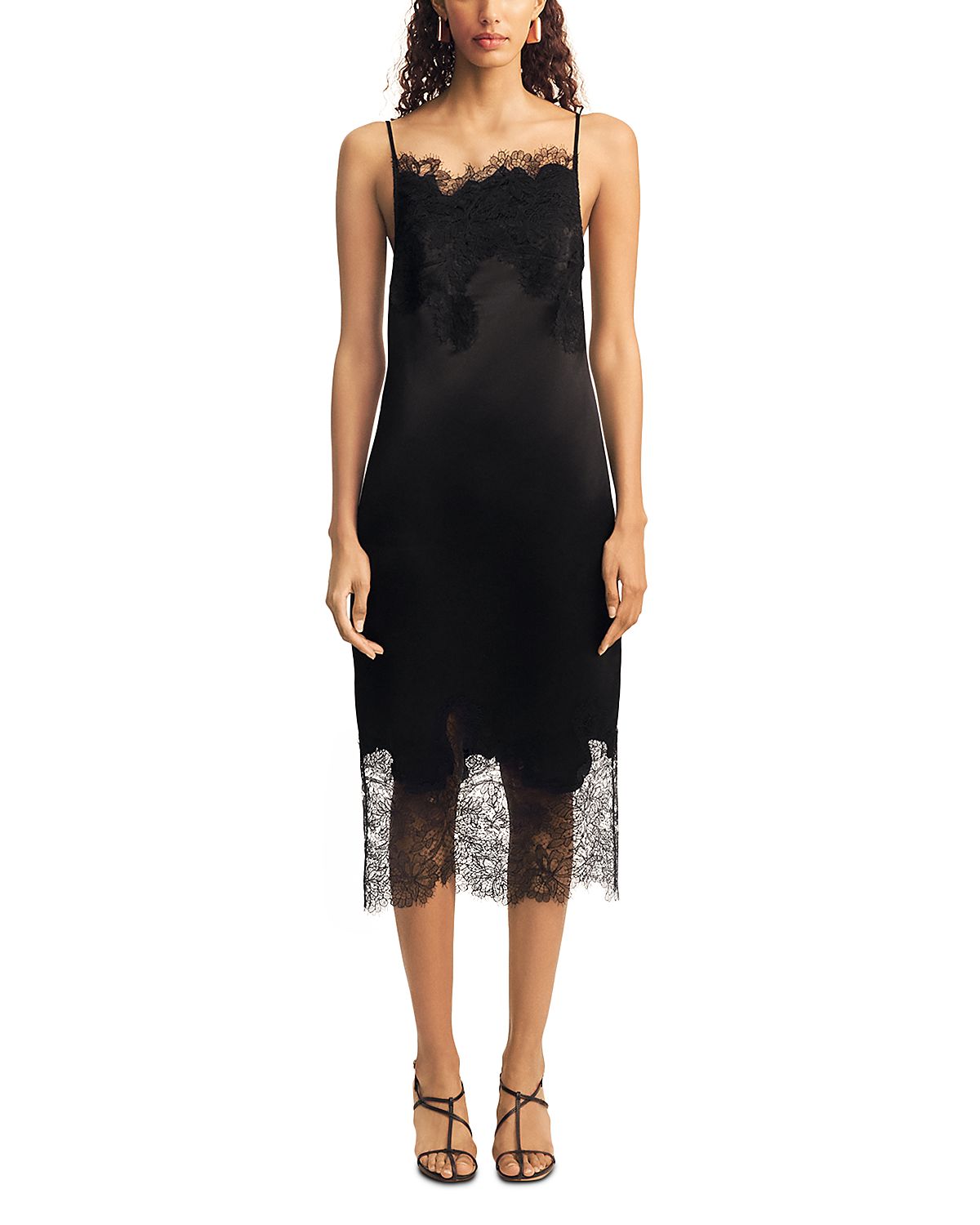 Shona Joy Lucia Lace Midi Dress