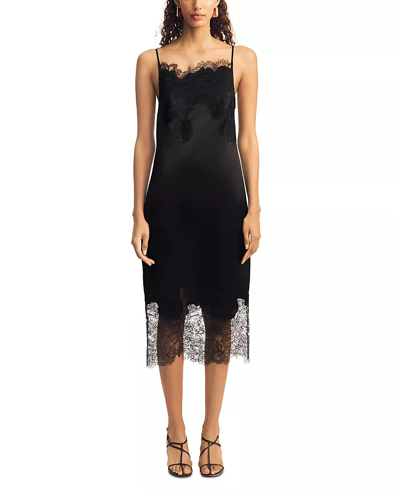 Shona Joy Lucia Lace Midi Dress