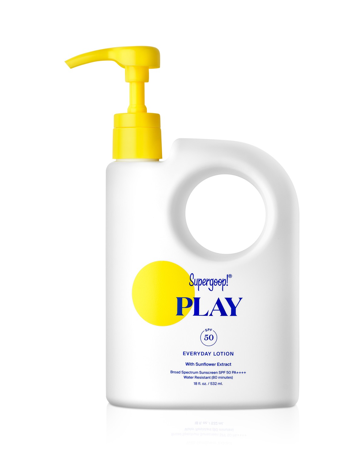 Play Everyday Lotion SPF 50 Face & Body Sunscreen 18 oz.