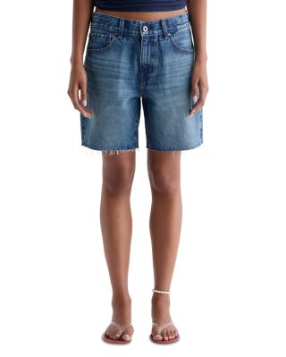Nouv Ex Boyfriend Mid Rise Bermuda Shorts