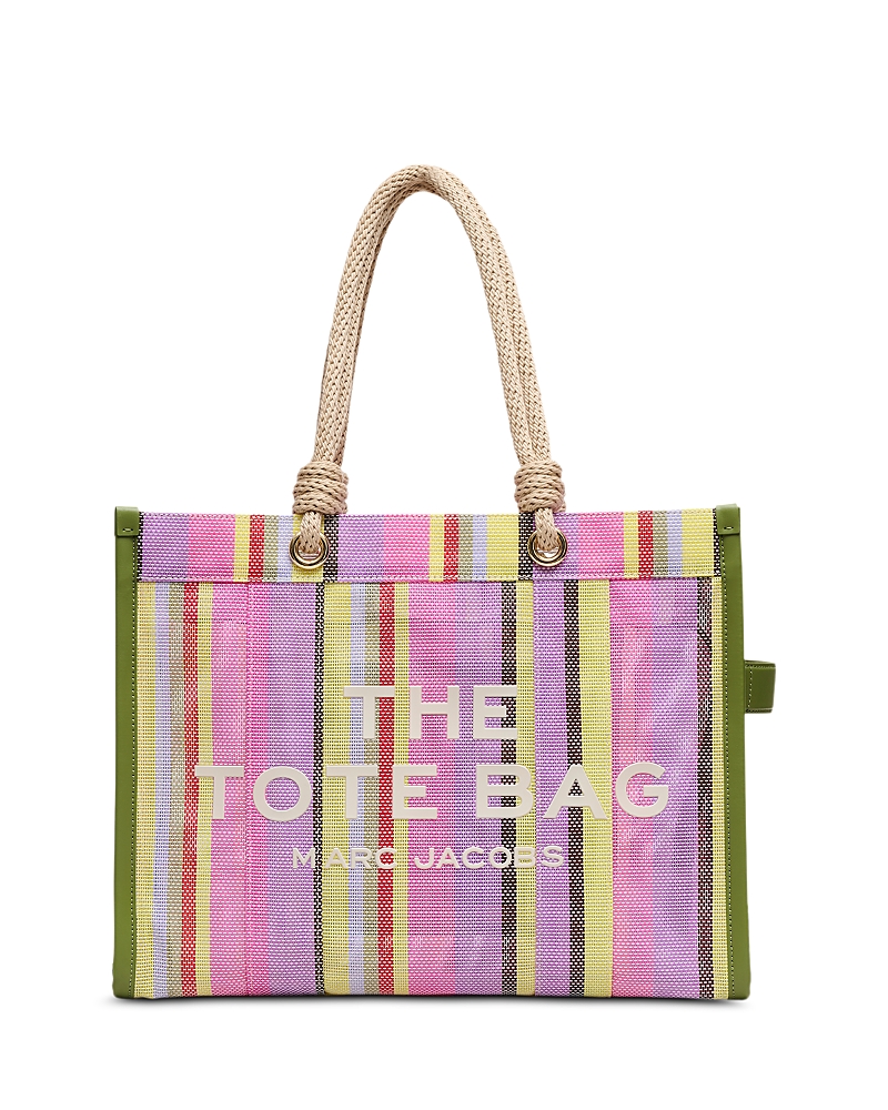 Marc Jacobs The Large Stripe Mesh Tote Bag