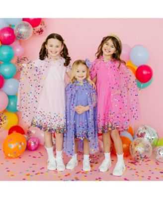 online dress stores formal Little Girls Prom Dresses 3D Floral Pink Princess Dress 66662K for kid –  Viniodress
