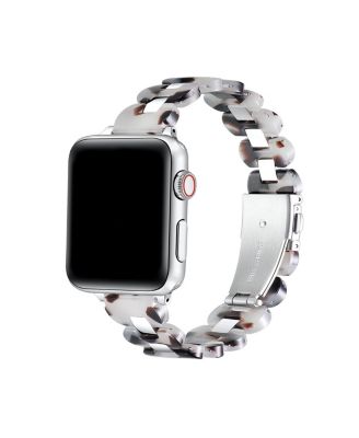 Posh Tech Aria Resin Stainless Steel Band for Apple Watch