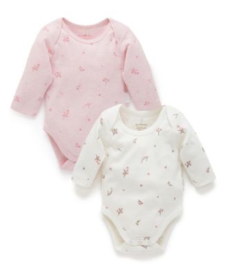 Girls' 2 pack Long Sleeve Bodysuit - Baby