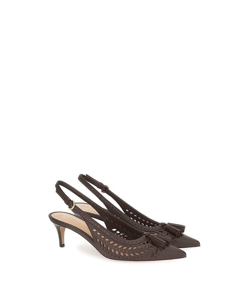 Gianvito Rossi Women's Fes Slingback Pumps