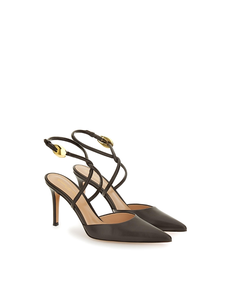 Gianvito Rossi Women's Jungle Mamba Sling Ankle Pump