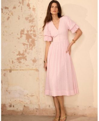 Pink Velvet Dress - Bloomingdale's