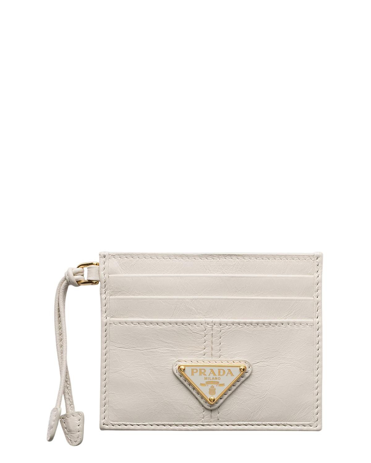 Prada Leather Card Holder